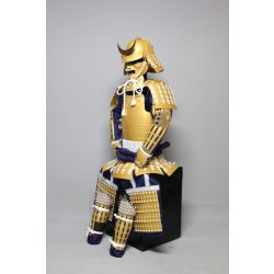 画像3: 1【O-073】白糸威金塗桶側二枚胴具足 