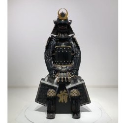 画像1: 19【O-023】啄木糸威縦矧二枚胴具足 