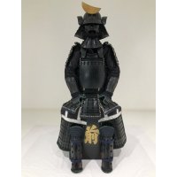 14【O-036】黒糸威縦矧二枚胴具足 