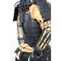 画像6: 10【O-042】黒糸威腰取二枚胴具足（くろいとおどしこしとりにまいどうぐそく）