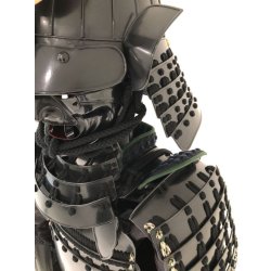 画像8: 14【O-036】黒糸威縦矧二枚胴具足 