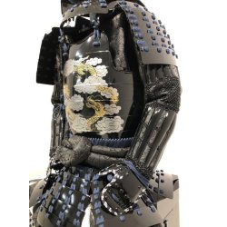 画像8: 3【O-074】濃紺糸威雲龍二枚胴具足