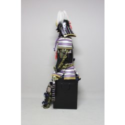 画像4: 12【O-039】藤白糸威毛立二枚胴具足 