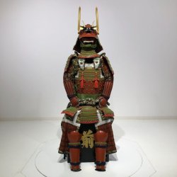 画像1: 15【O-028】蓬糸威伊予二枚胴具足 