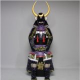 画像: 11【O-040】紫糸威平角脇立ニ枚胴具足 