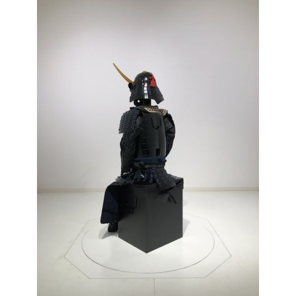 画像4: 3【O-074】濃紺糸威雲龍二枚胴具足 (4)