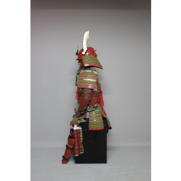 画像3: 15【O-028】蓬糸威伊予二枚胴具足  (3)