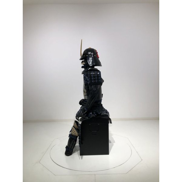 画像3: 3【O-074】濃紺糸威雲龍二枚胴具足 (3)