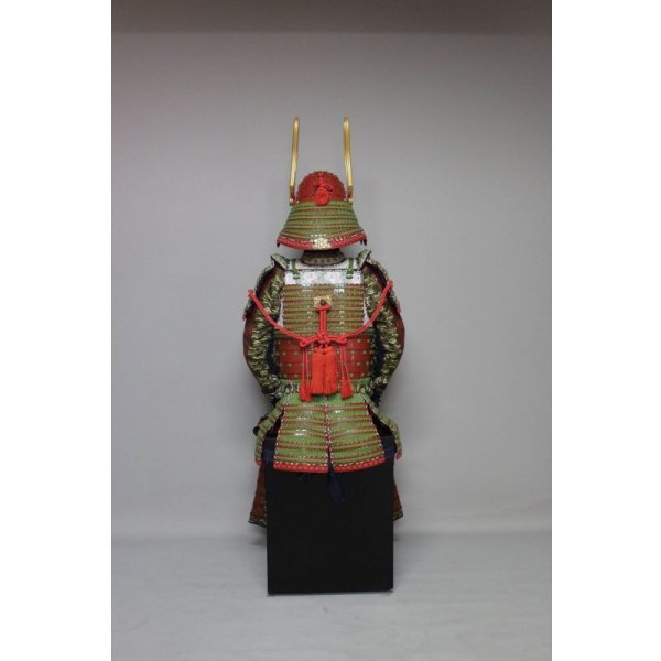 画像4: 15【O-028】蓬糸威伊予二枚胴具足  (4)