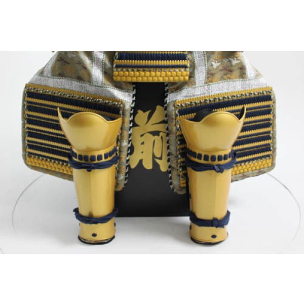 画像9: 18【O-024】紺糸威仏ニ枚胴具足  (9)